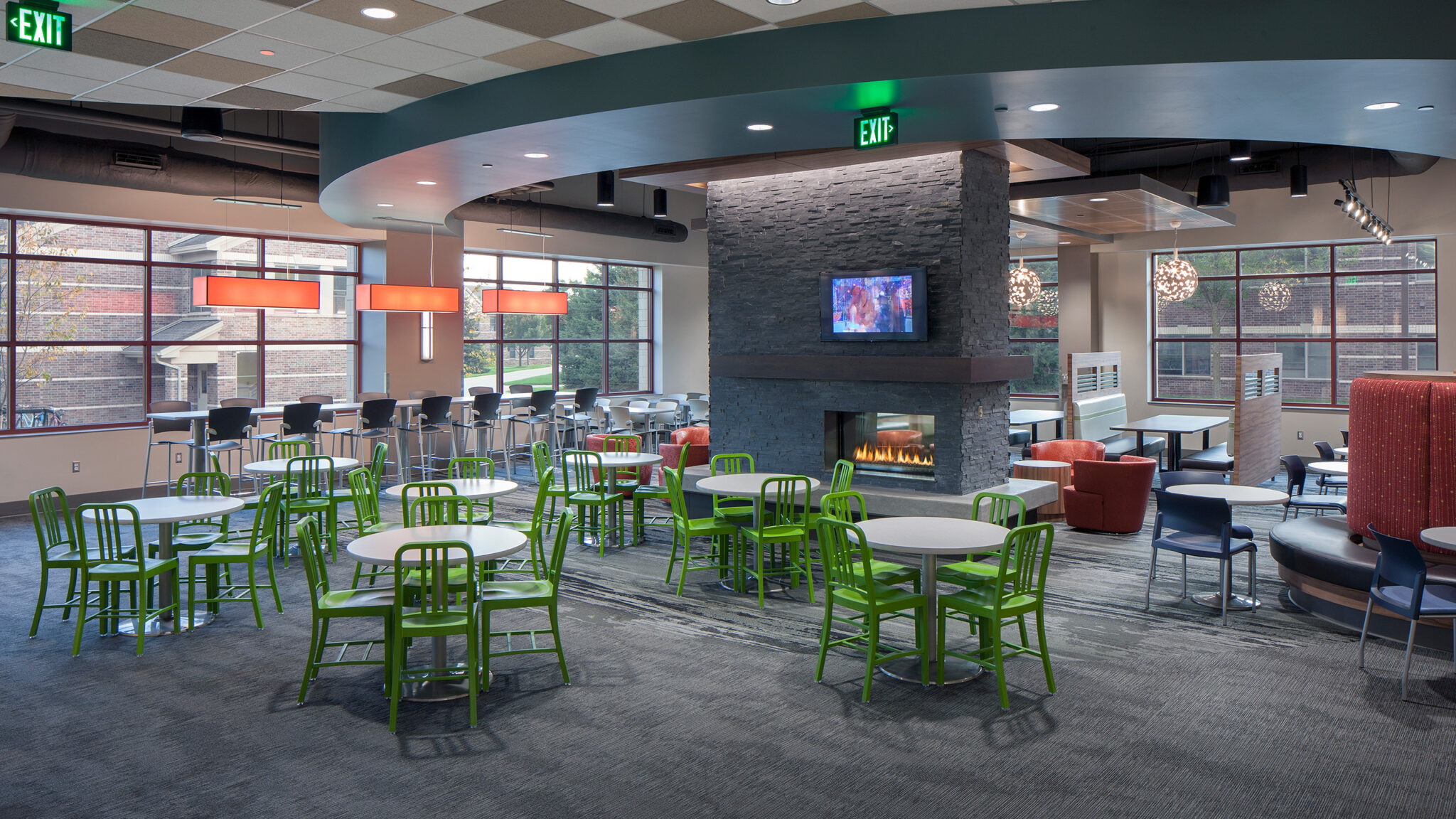 Kleiner Commons Dining Hall Triangle Associates