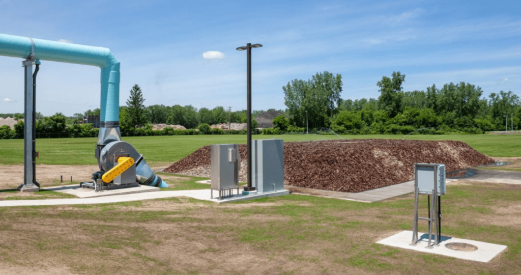Biofilter infrastructure plant addition