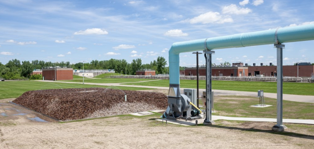 Biofilter infrastructure plant addition